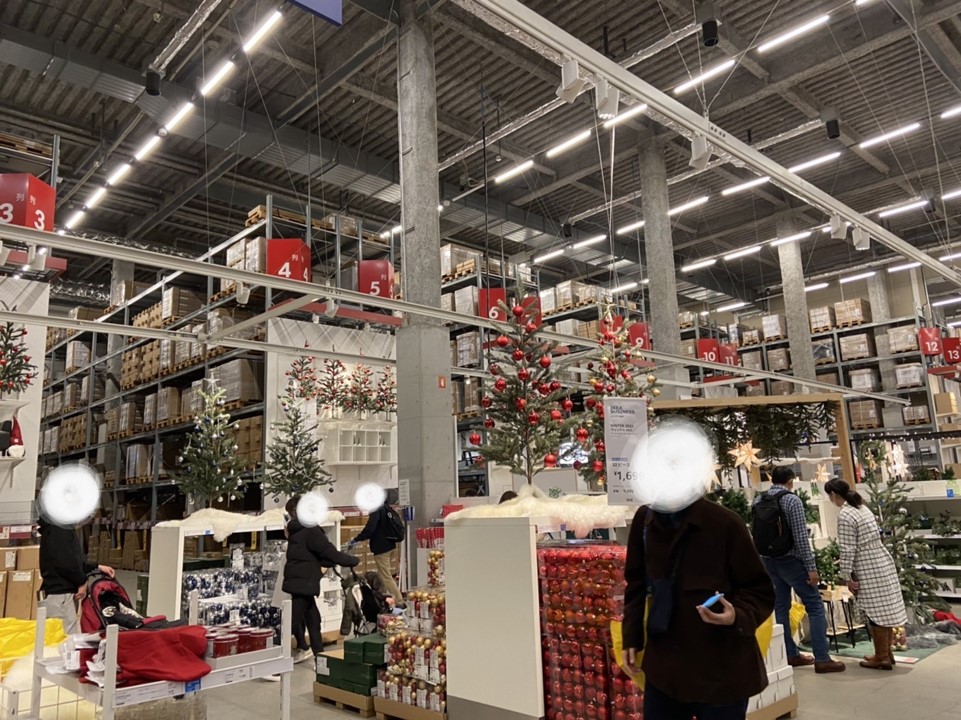 IKEA鶴浜店1Fのマーケットエリアの写真